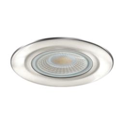 Collingwood H2 Lite Select Fixed  Fire Rated LED Downlight Brushed Steel 5W 600-650lm
