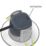 Collingwood H2 Lite Select Fixed  Fire Rated LED Downlight Brushed Steel 5W 600-650lm