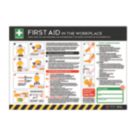 Essentials "Workplace First Aid Guide" PVC Safety Poster 420mm x 594mm
