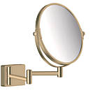 Hansgrohe AddStoris Shaving Mirror Brushed Bronze 208mm x 344mm x 283mm