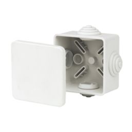 Vimark 4-Entry Square Junction Box with Knockouts 70mm x 42mm x 70mm
