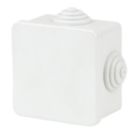 Vimark 4-Entry Square Junction Box with Knockouts 70mm x 42mm x 70mm
