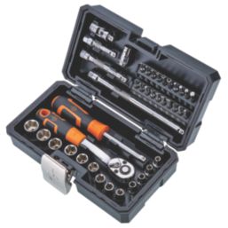 Magnusson  1/4" Drive Standard Socket Set 40 Pieces