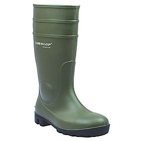 Dunlop Protomastor 142VP Safety Wellies Green Size 9 | Safety ...