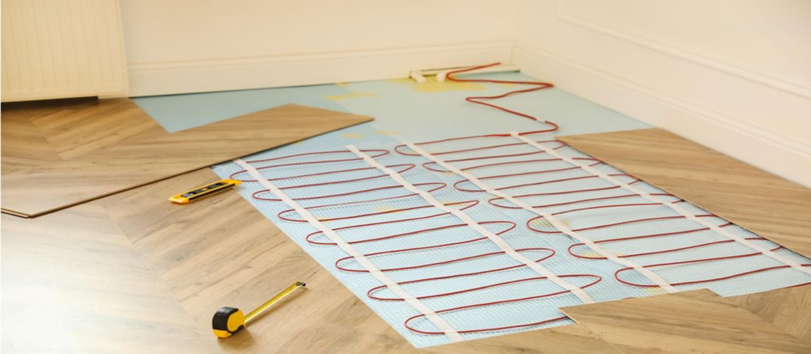 Underfloor heating systems types and costs Screwfix