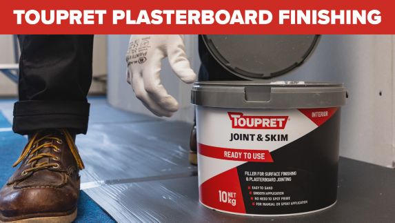 Toupret Plasterboard Finishing