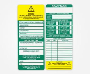 Scaffold Safety Signs