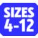 Size 4-12