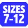 Size 7-12