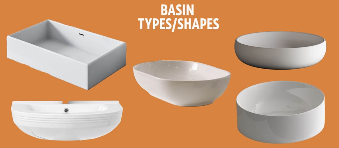 Image of Different Sink Shapes