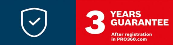 Bosch 3 Years Guarantee