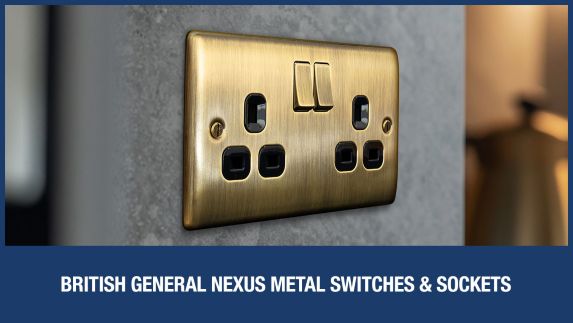 View All British General Nexus Metal Switches & Sockets