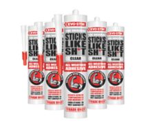 No Nonsense I Can't Believe It's Not Nails Hybrid Polymer Grab Adhesive  White 290ml - Screwfix