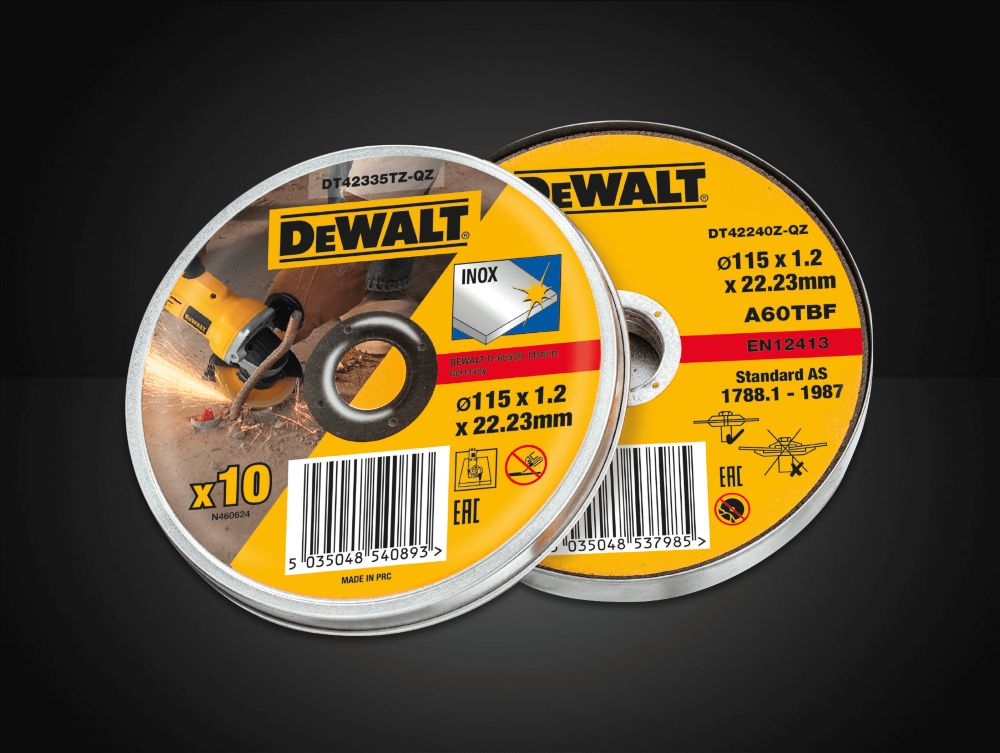 DeWalt Angle Grinder Discs