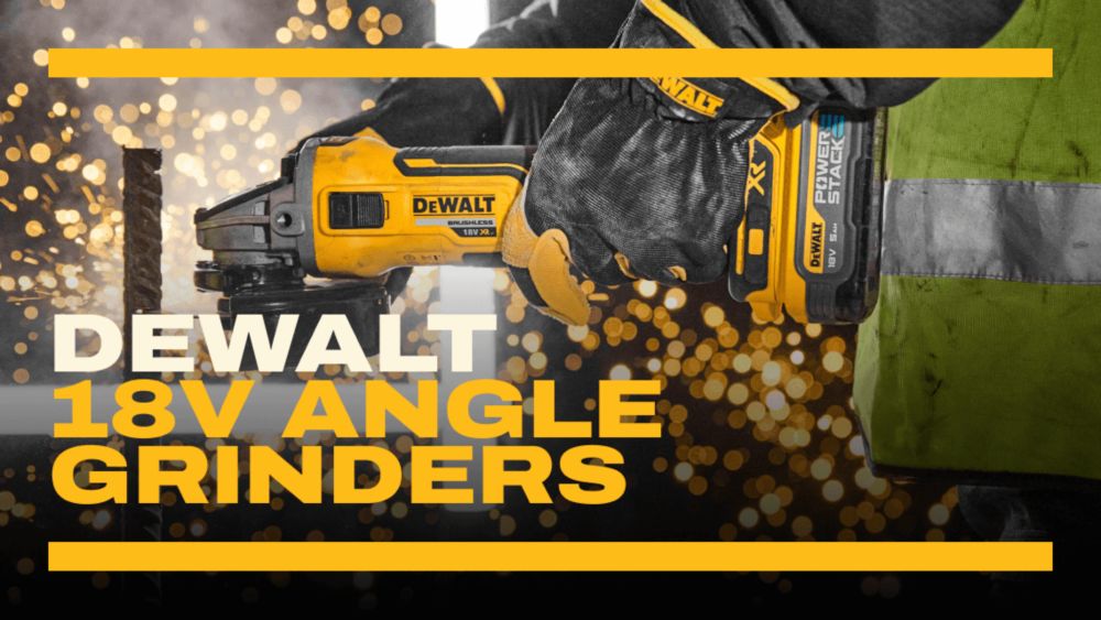 View All DEWALT 18V Angle Grinders