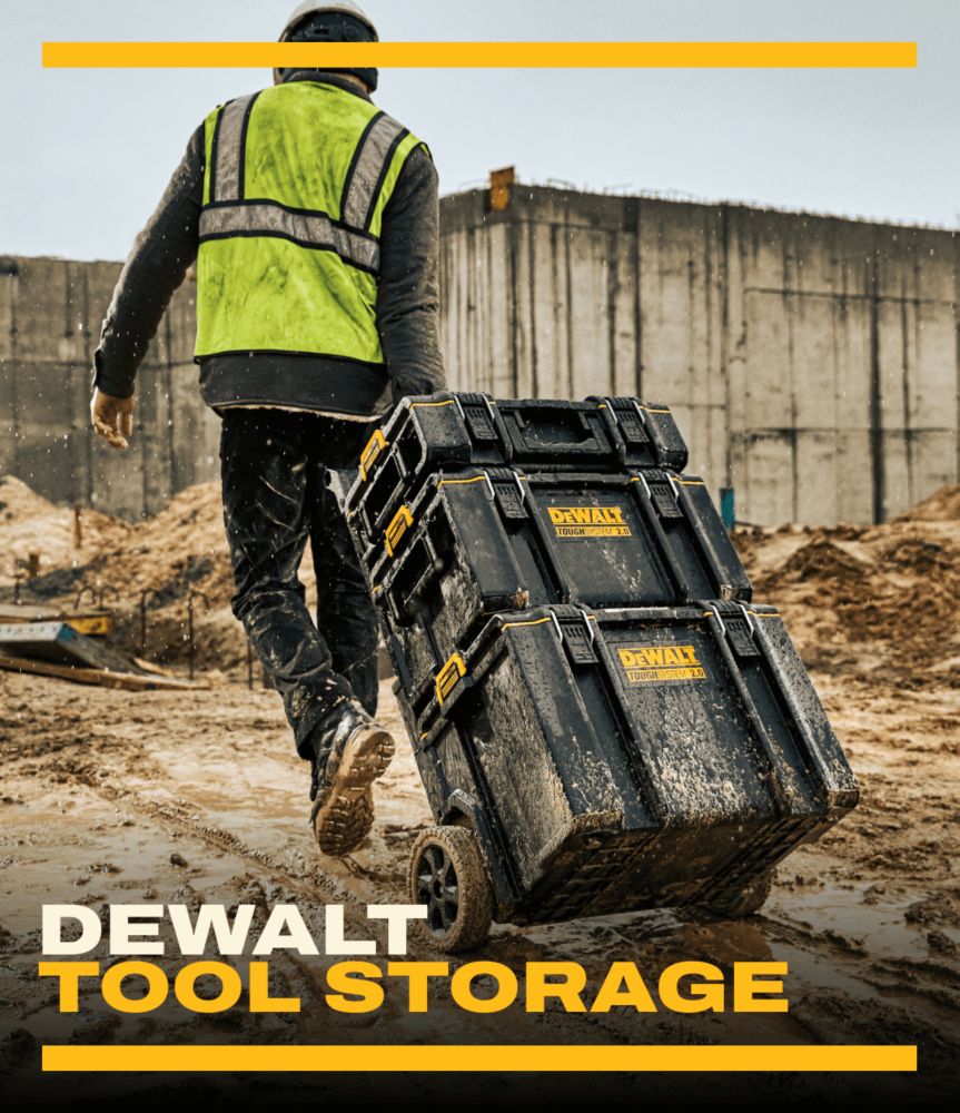View All DEWALT Tool Storage