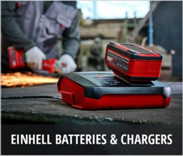 View all Einhell Batteries & Chargers