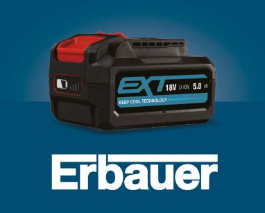 View all Erbauer 18v Power Tool Batteries & Chargers