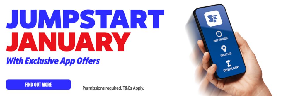 Jumpstart January with Exclusive App Offers. Find Out More