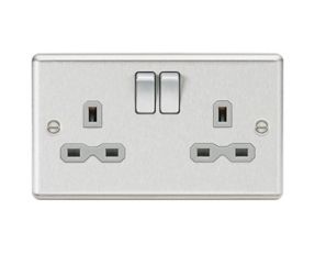 View All Knightsbridge Raised Rounded Switches & Sockets