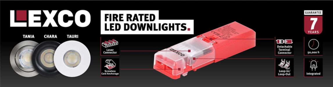 View All Lexco Fire Rated Downlights