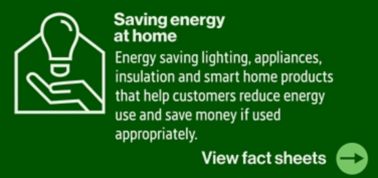 Saving energy at home