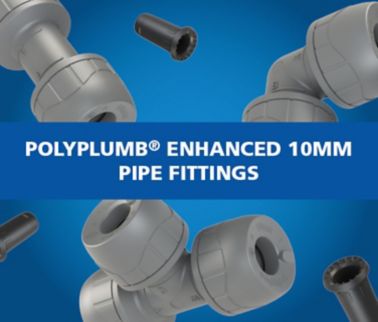 View All PolyPlumb® Enhanced 10mm Pipe Fittings