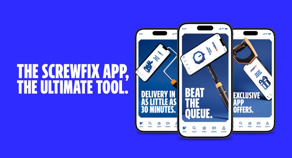 The Screwfix App, The Ultimate Tool.