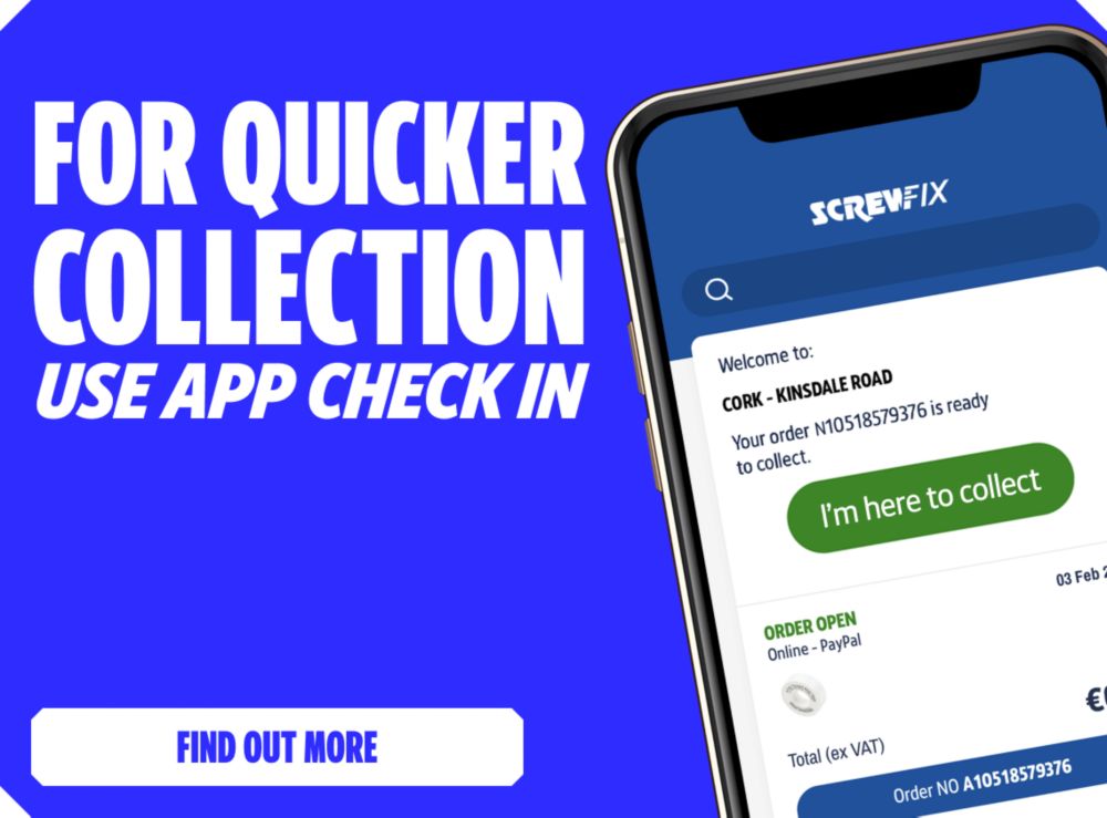 For Quicker Collection, Use App Check In. Find Out More
