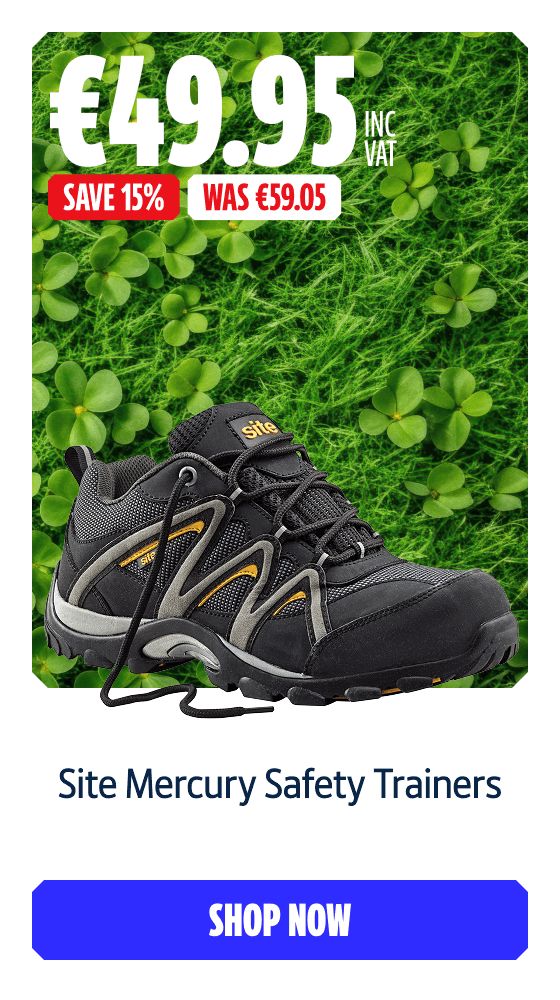 Save 15% on these Site Mercury Safety Trainers. Shop Now