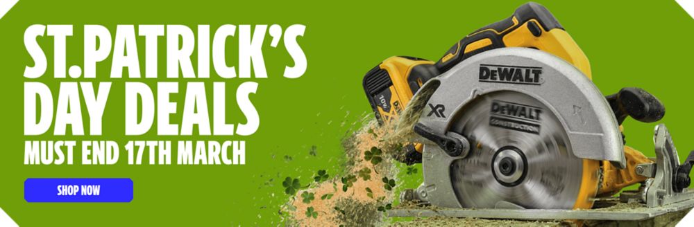 St. Patrick's Day Deals! Must End 17th March. Shop Now