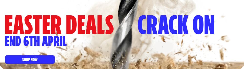Easter Deals End 6th April. Crack On! Shop Now