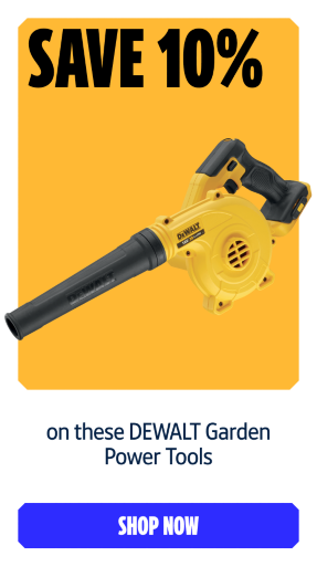 Save 10% on these DEWALT Garden Power Tools. Shop Now