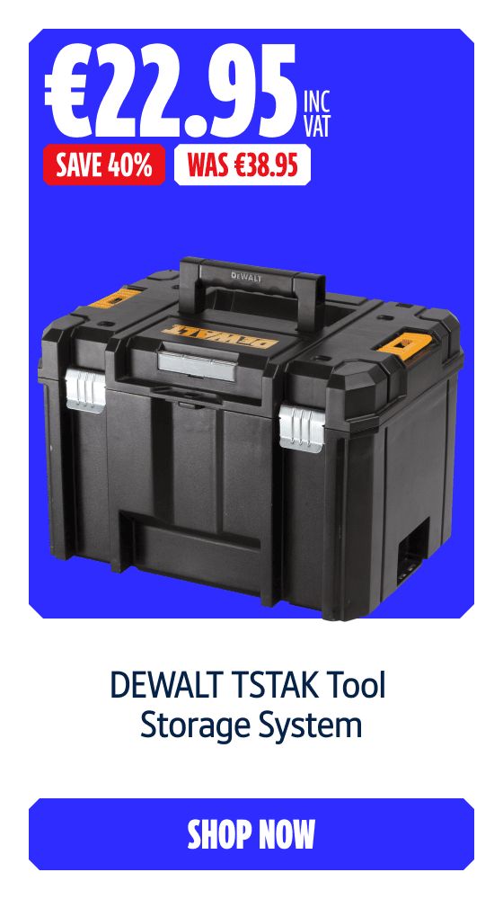 Save 40% on this DEWALT TSTAK Tool Storage System. Shop Now