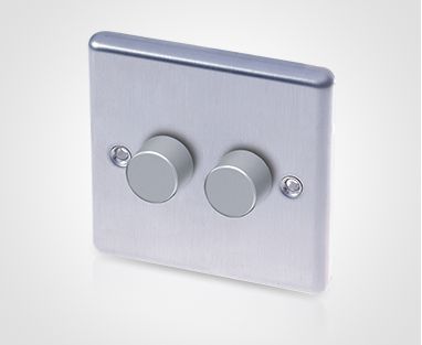 Raised Rounded Screwed