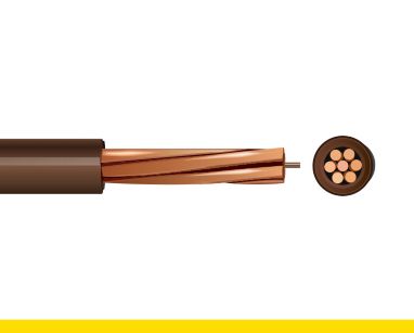 TIME Brown 6491X Conduit Cable