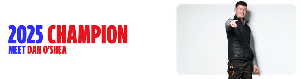 2025 Champion. Meet Dan O'Shea