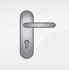 Lever on Backplate
