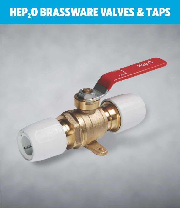 View All Hep2O Brassware, Valves & Taps